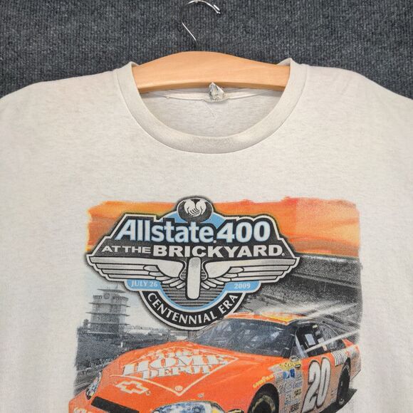 NASCAR Allstate 400 Brickyard Centennial Era July 26 2009 T Shirt Size XL - Picture 7 of 14